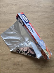 Welche Seite der Alufolie...